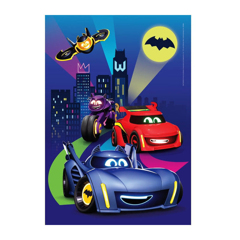 Puzzle clementoni puzzle super color batwheels, 60st.