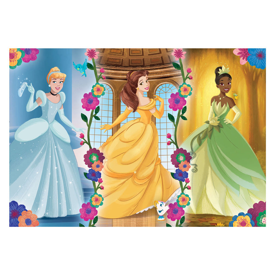 Clementoni Jigsaw Puzzle Super Color Disney Princess, 104st.