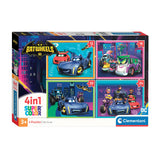 Clemenstoni Jigsaw Puzzle 4in1 Batwheels