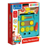 Clementoni baby - Montessori darbastalis su mediniais elementais