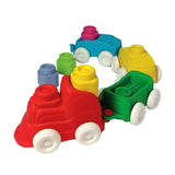 Clementoni Baby - Clemmy sensorischer Zug mit weichen Blöcken, 12dlg.