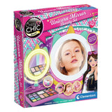 Clementoni crazy chic - yksisarvinen peili LED-rengasvalolla