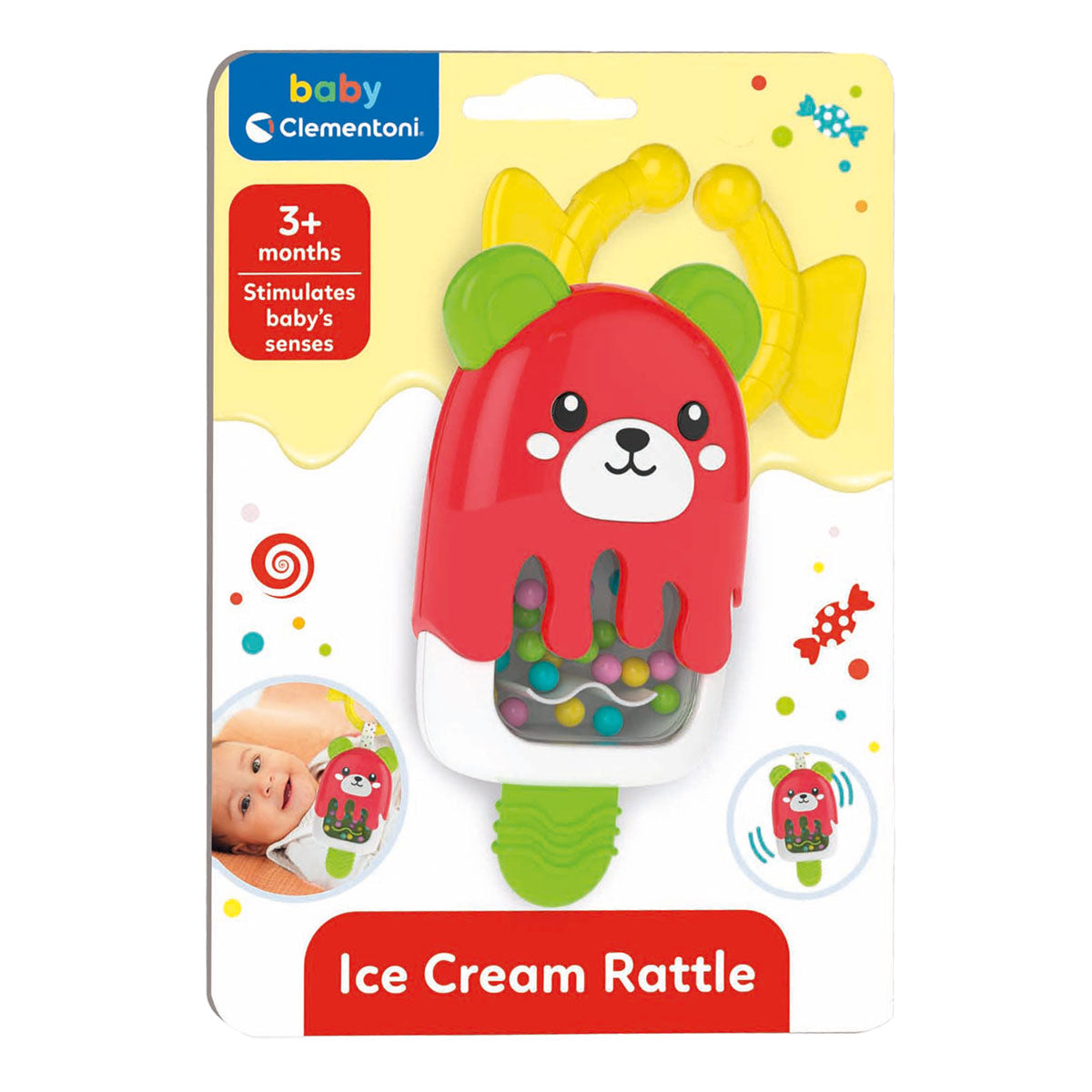 Clemenstoni Puppelchen rattle Glace