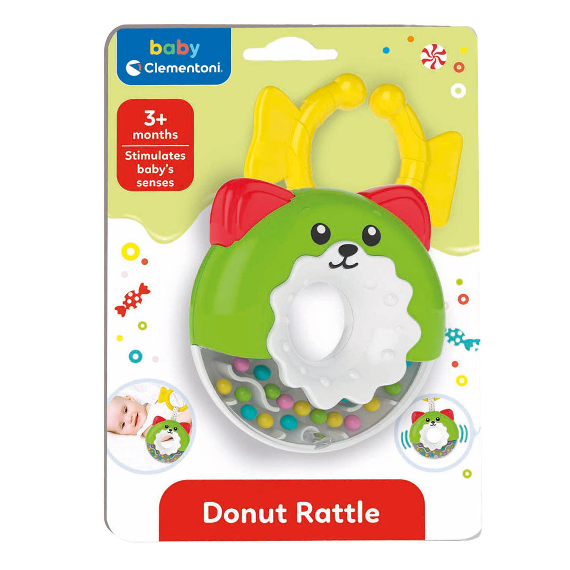 Clemenstoni Puppelchen Rammelarar Donut