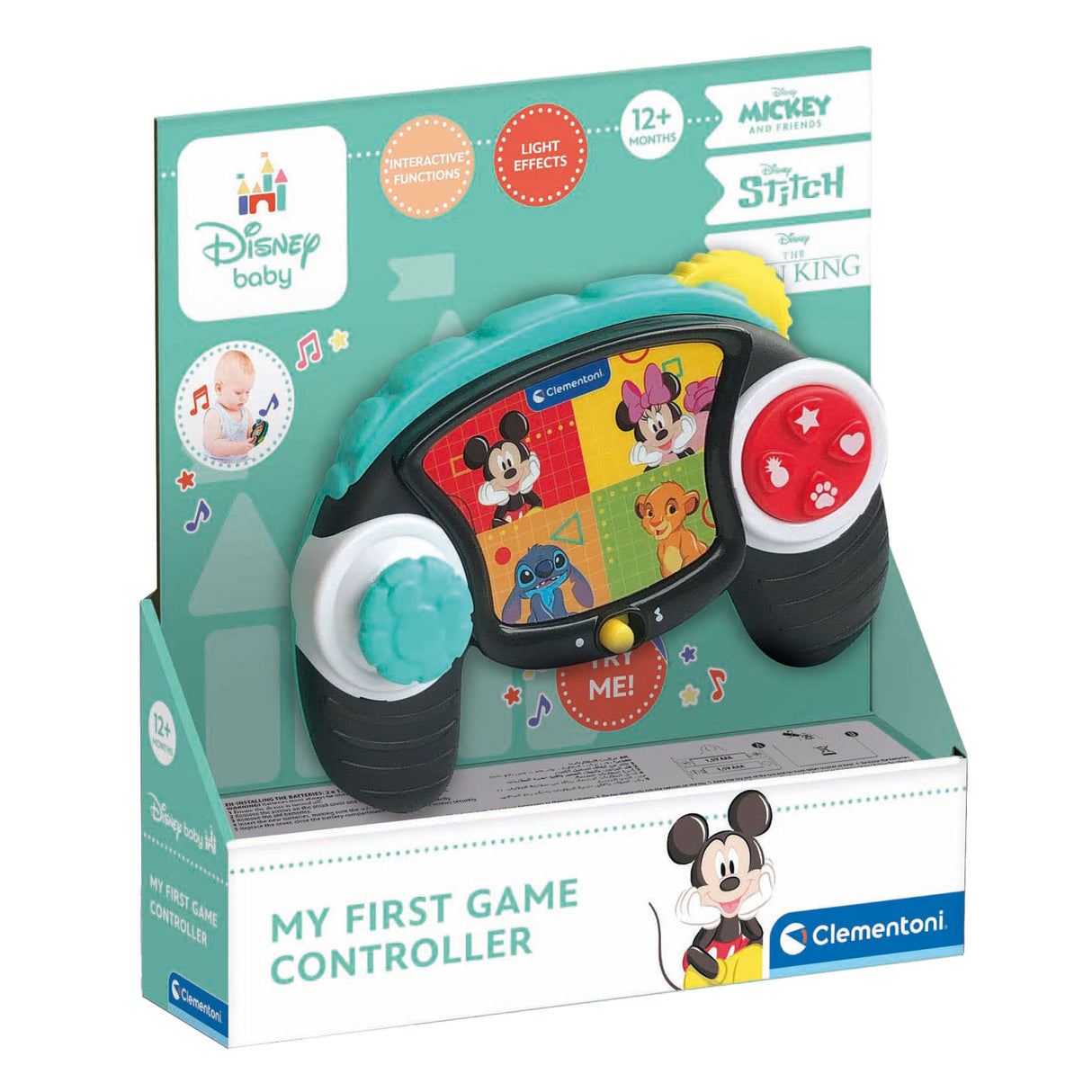 Clementoni Baby Game Control