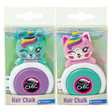 Clementoni crazy chic nydelig hår kritt enhjørning lilla blå