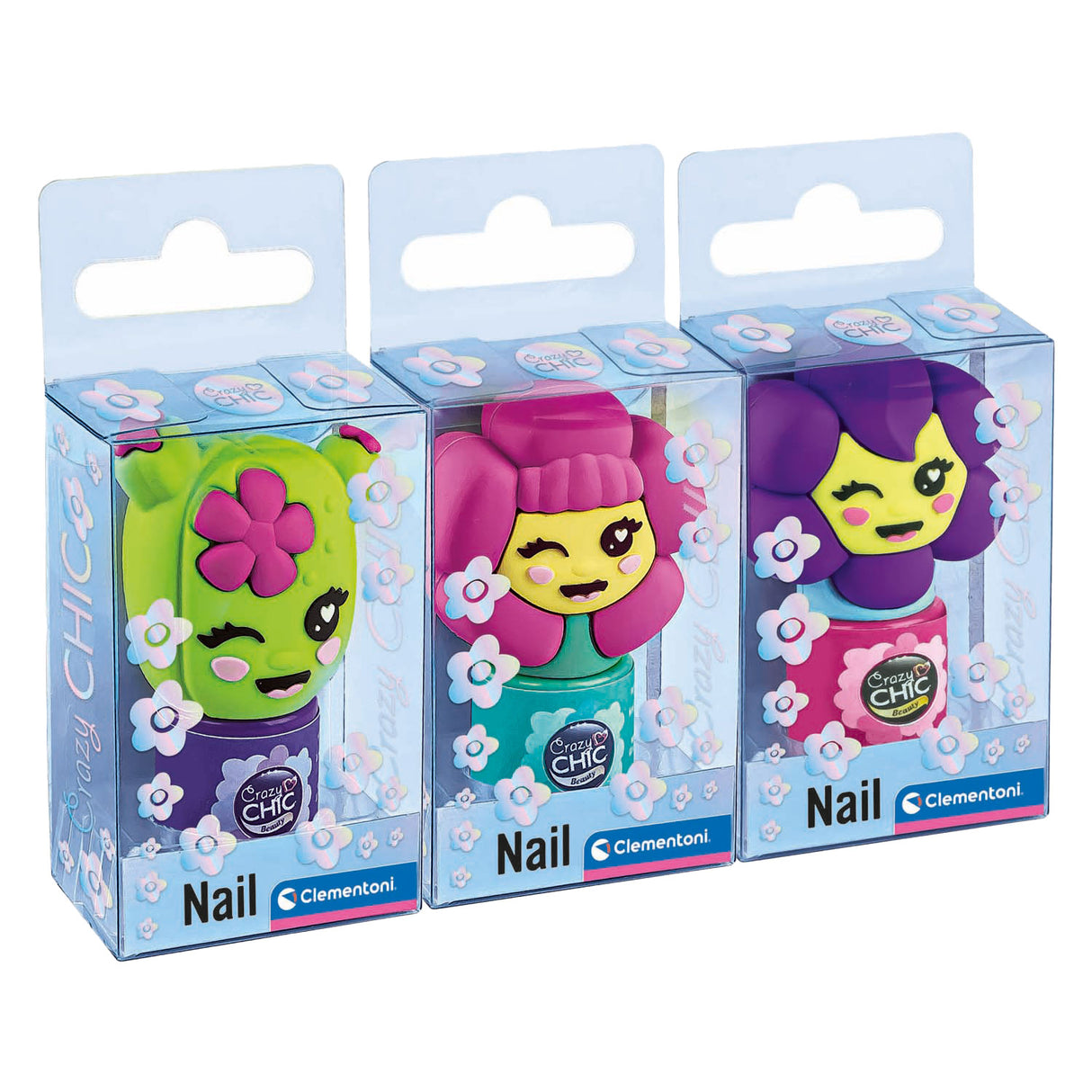 Clementoni crazy chic neglelak blomst