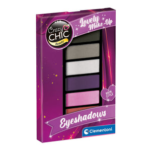 Clementoni Crazy Chic Eyeshadow Rock Style, 8 Stéck.