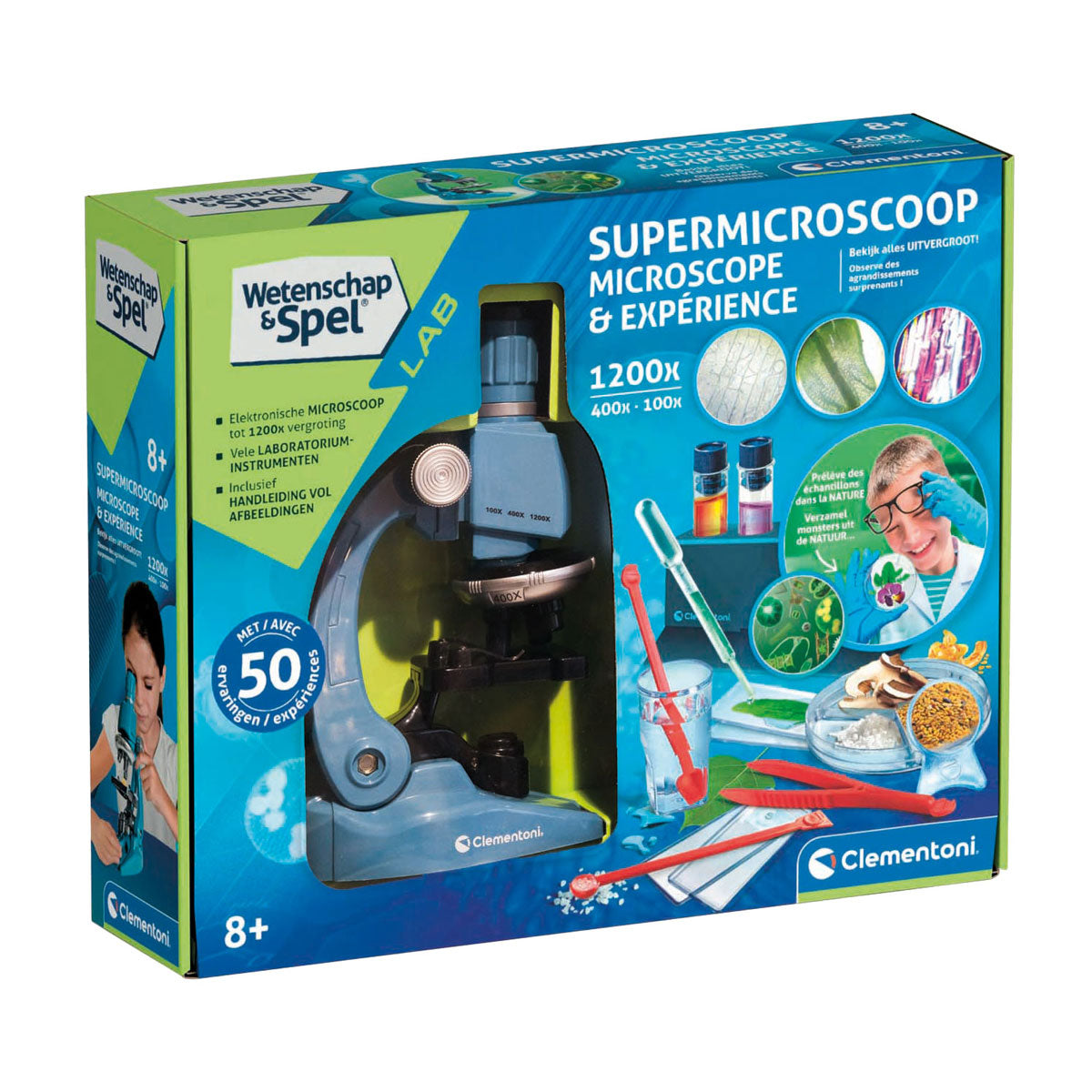 Clementoni vetenskap och spel - supermikroskop