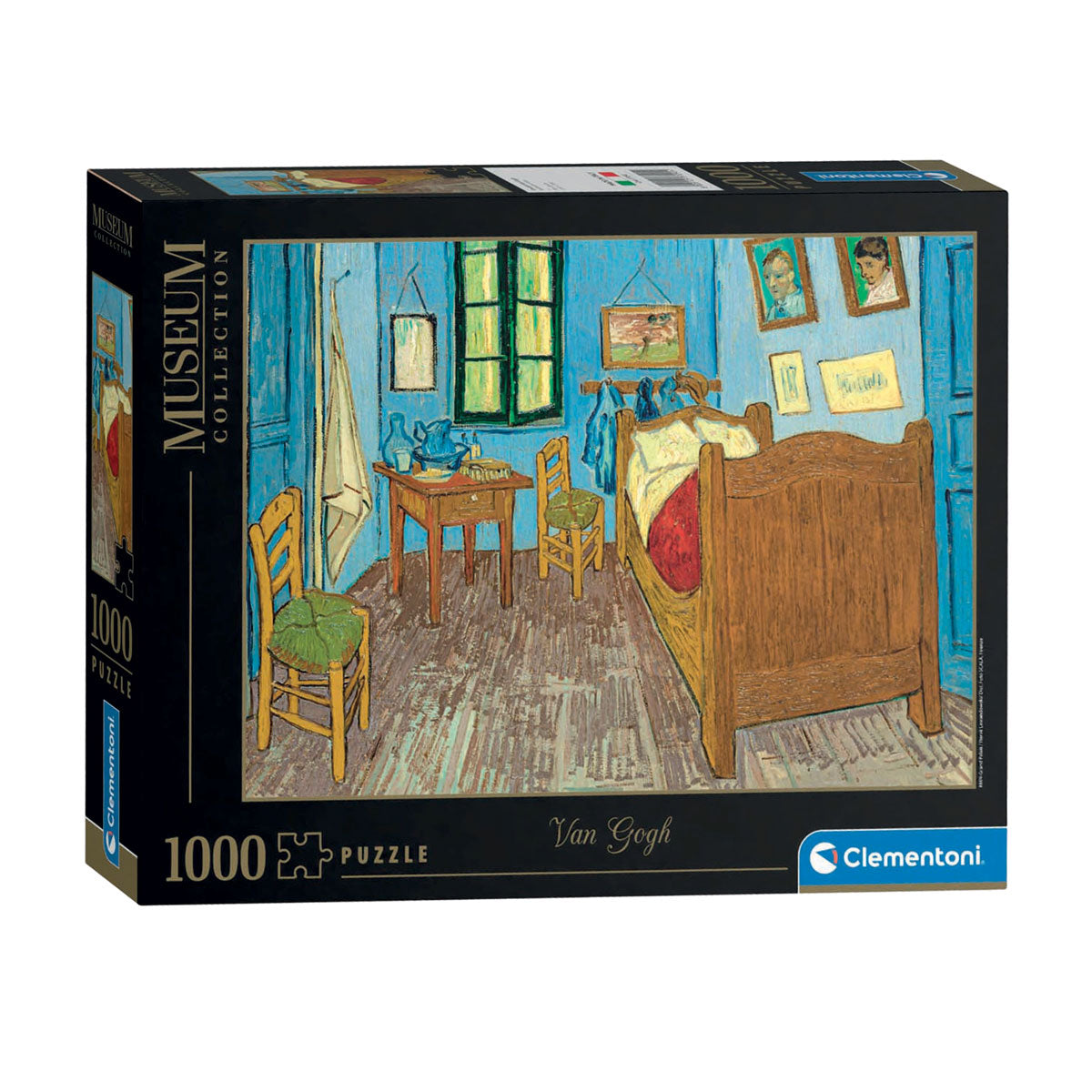 Clementoni Puzzel Konschtwierker d'Schlofkummer, 1000 Stéck.