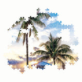 Clementoni jigsaw puzzle artworks café terrace at night, 500st.
