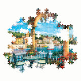 Clementoni jigsaw puzzle artworks view of Lake Como, 1000st.