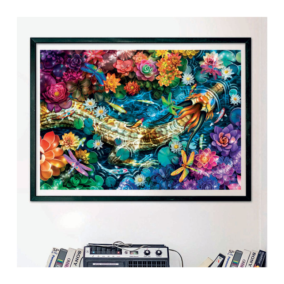 Clementoni Jigsaw Puzzle Artworks Koi River, 1000st.
