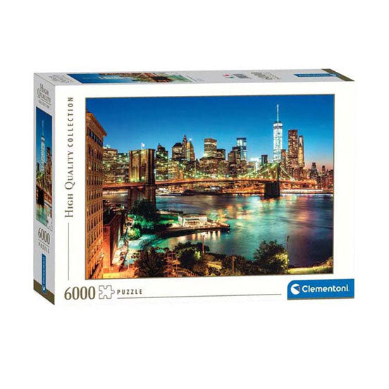 Clementoni puzzle brooklyn tilto žibintai, 6000 vnt.
