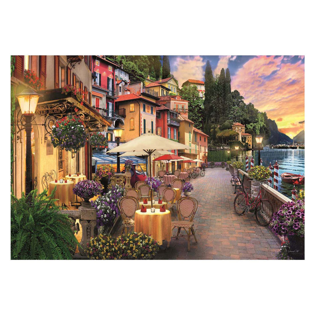 Clementoni LEGPUZZEL COMO, 500ST.