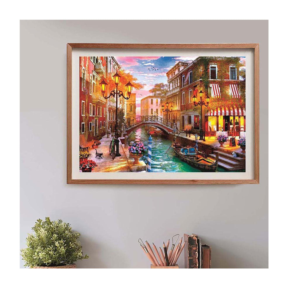 Clementoni jigsaw puzzle sunset Venice, 500 pcs.