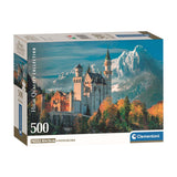 Clementoni jigsaw puzzle Neuschwanstein Castle, 500 pcs.