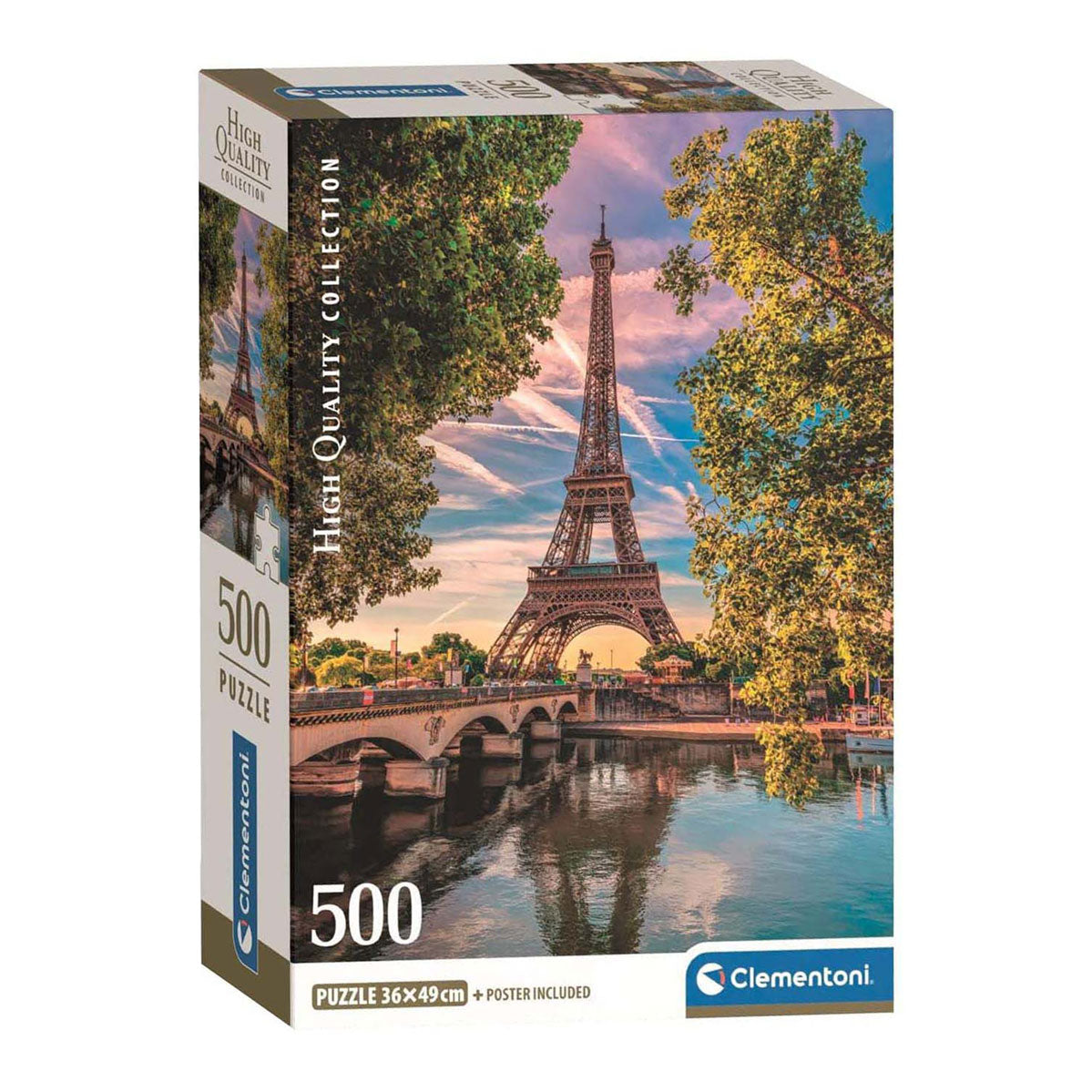Clementoni jigsaw puzzle along the seine, 500 pcs.