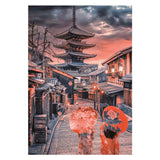 Clementoni Jigsaw Puzzle Evening en Kioto, 500º.