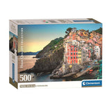 Clementoni rompecabezas Costa de Riomaggiore, 500 uds.