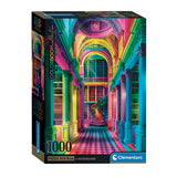 Clementoni jigsaw puzzle colorboom athenaeum, 1000 pcs.
