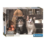 Clementoni puzzle - cute kittens, 1000 pcs.