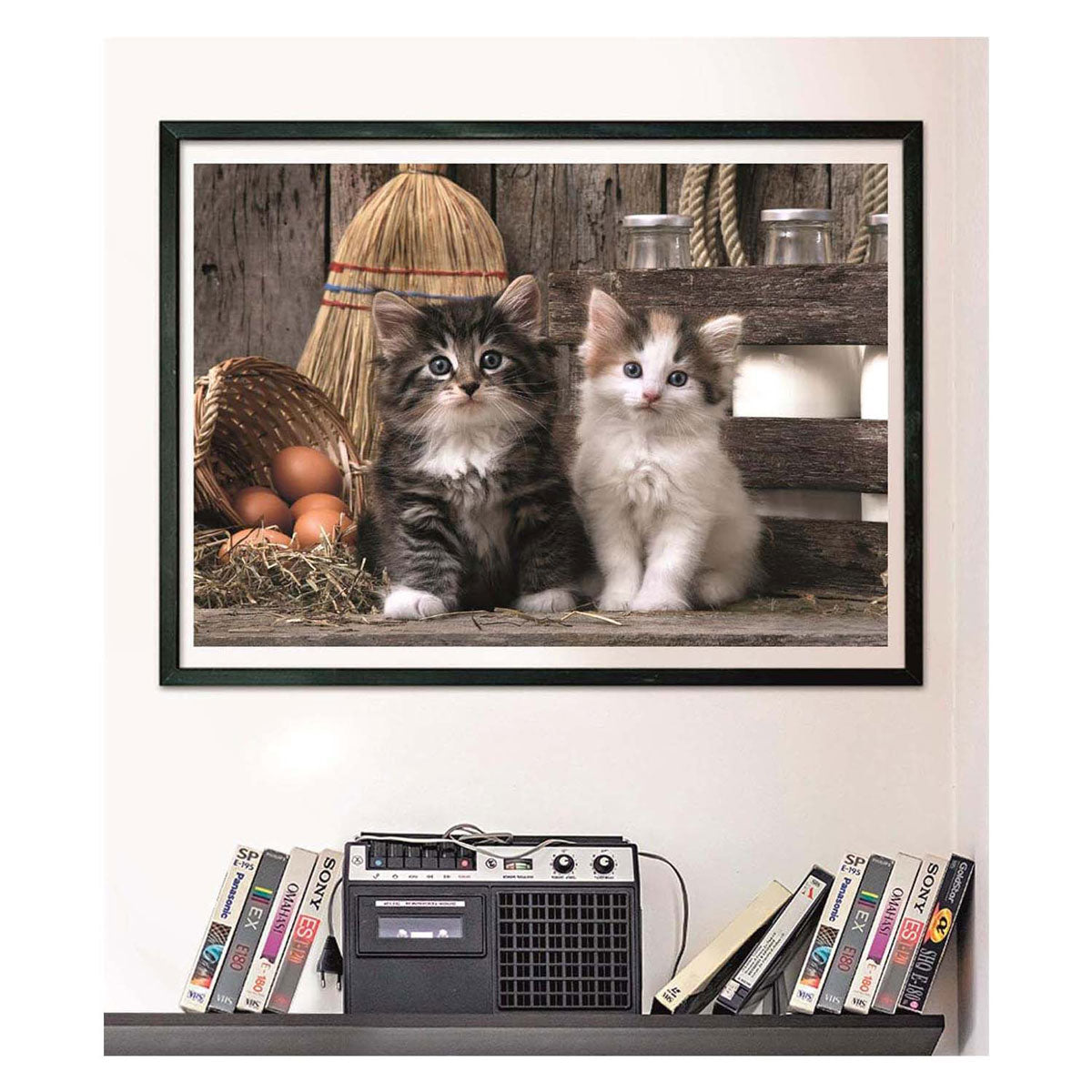 Clementoni puzzle - cute kittens, 1000 pcs.