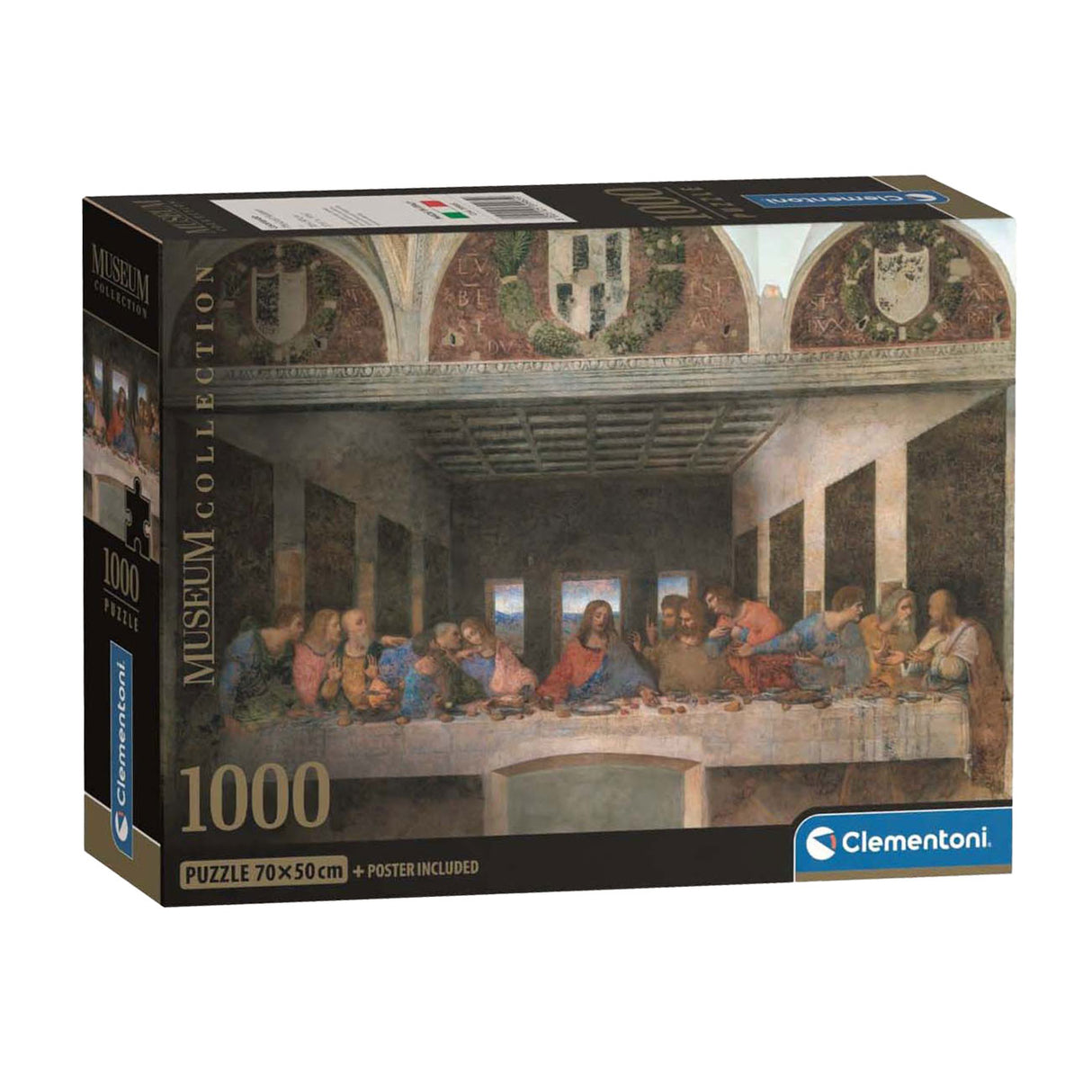 Clementoni Puzzel dat lescht Supper, 1000 Stéck.
