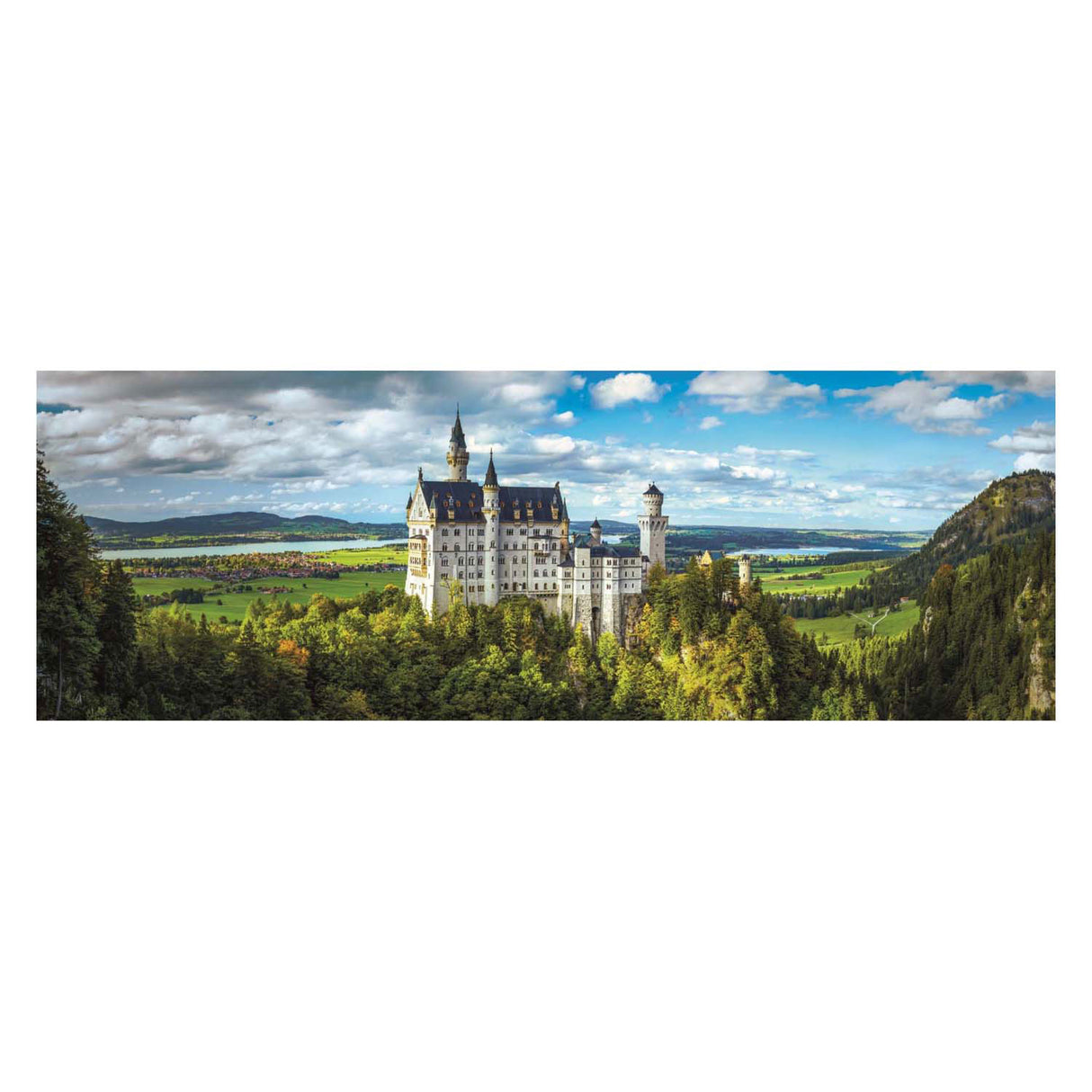 Clementoni jigsaw puzzle the Neuschwanstein castle, 1000 pcs.