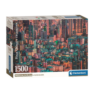Clementoni palapeli pesä, hongkong, 1500 kpl.