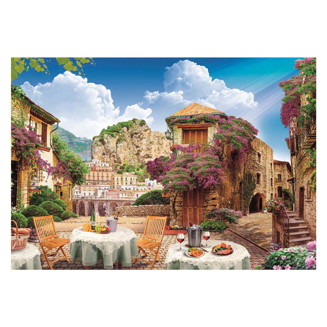 Clementi Jigsaw Puzzle italijanski vid, 1500st.