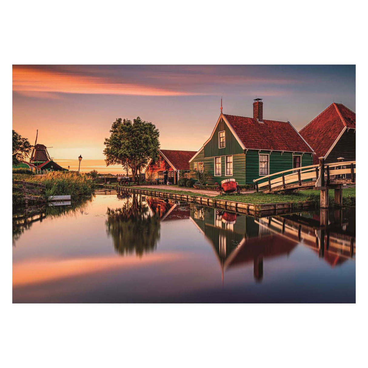Míreanna mearaí Clementoni Zaanse Schans, 1500 ríomhaire.