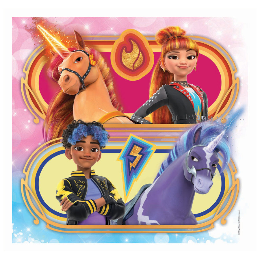 Clementoni puzzel unicorn academy - 3x48st.