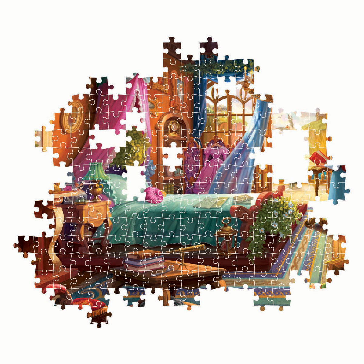 Clementoni legpuzzel ariel ever after - 500st.
