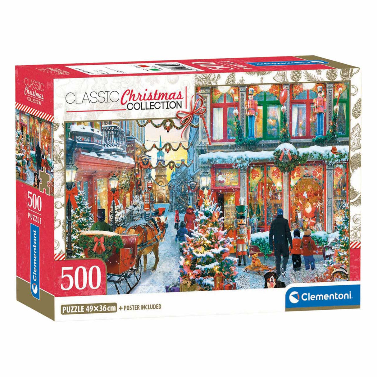 Puzzle Clementoni la gioia del Natale - 500 pz.