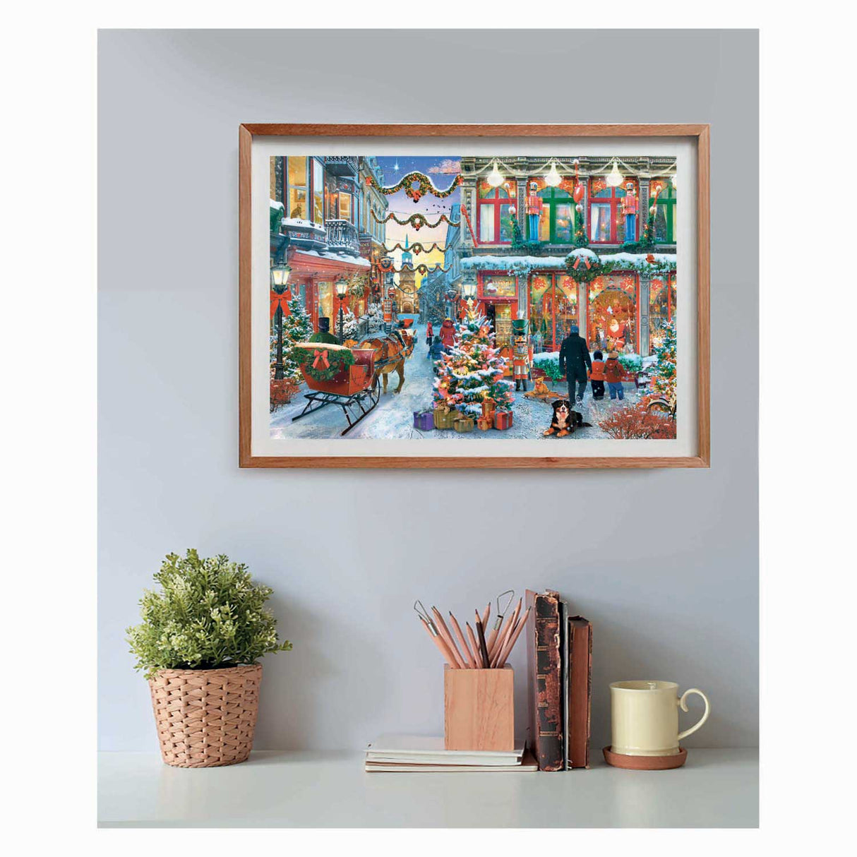 Clementoni jigsaw puzzle the joy of Christmas - 500 pcs.
