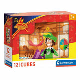 Clementoni blok puzzle Sinterklaas - 12 kos.