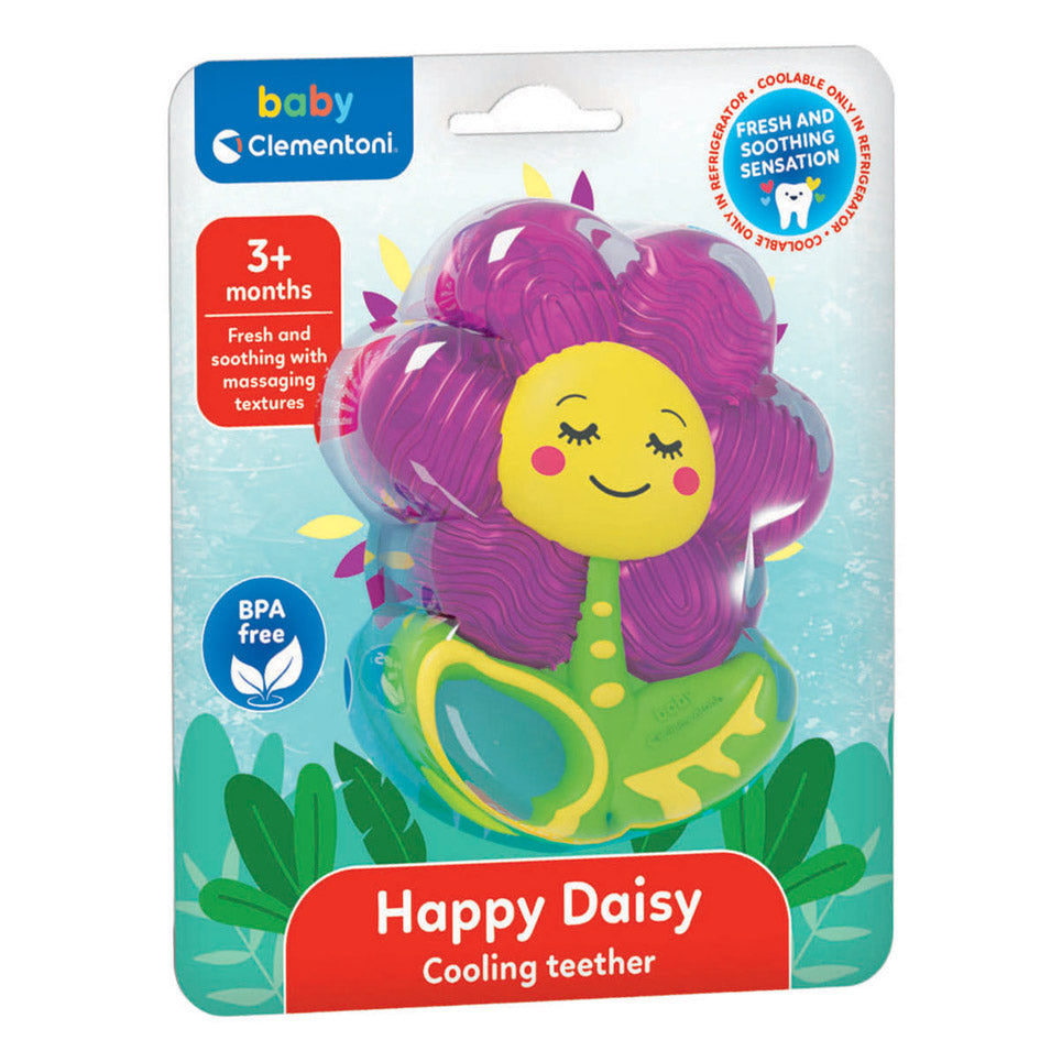 Clementoni baby cooling teether flower