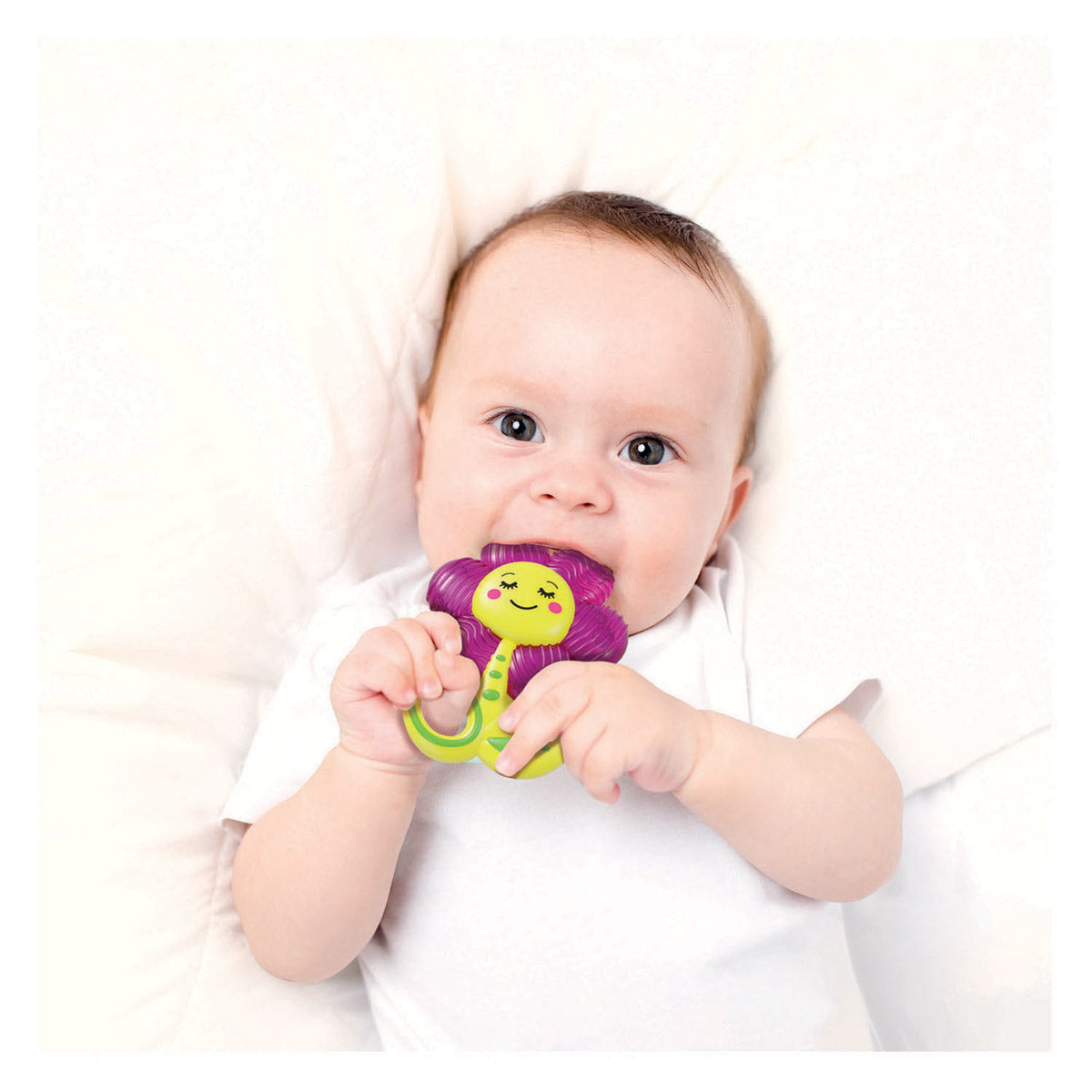 Clementoni baby cooling teether flower