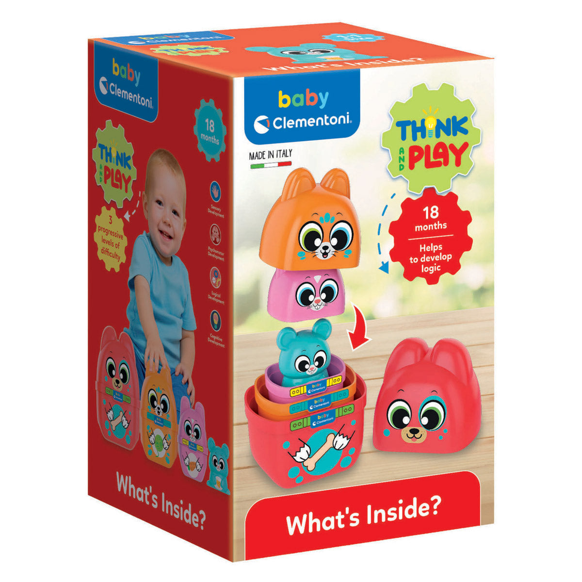 Clementoni Baby Stacking Game