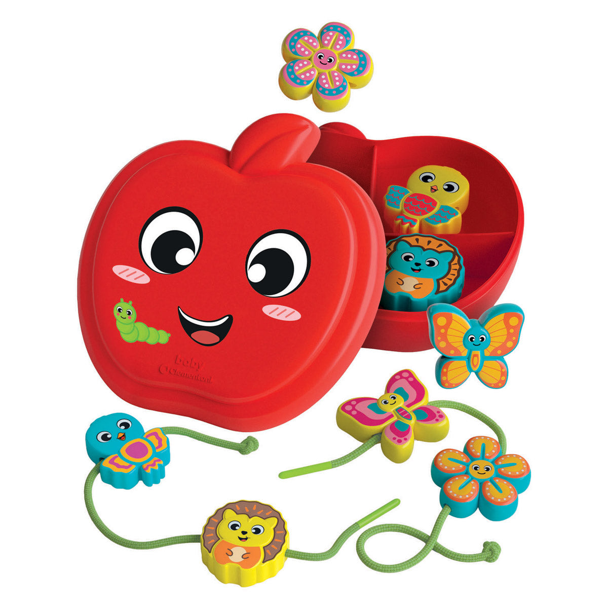Clementoni baby activity toy beads laces