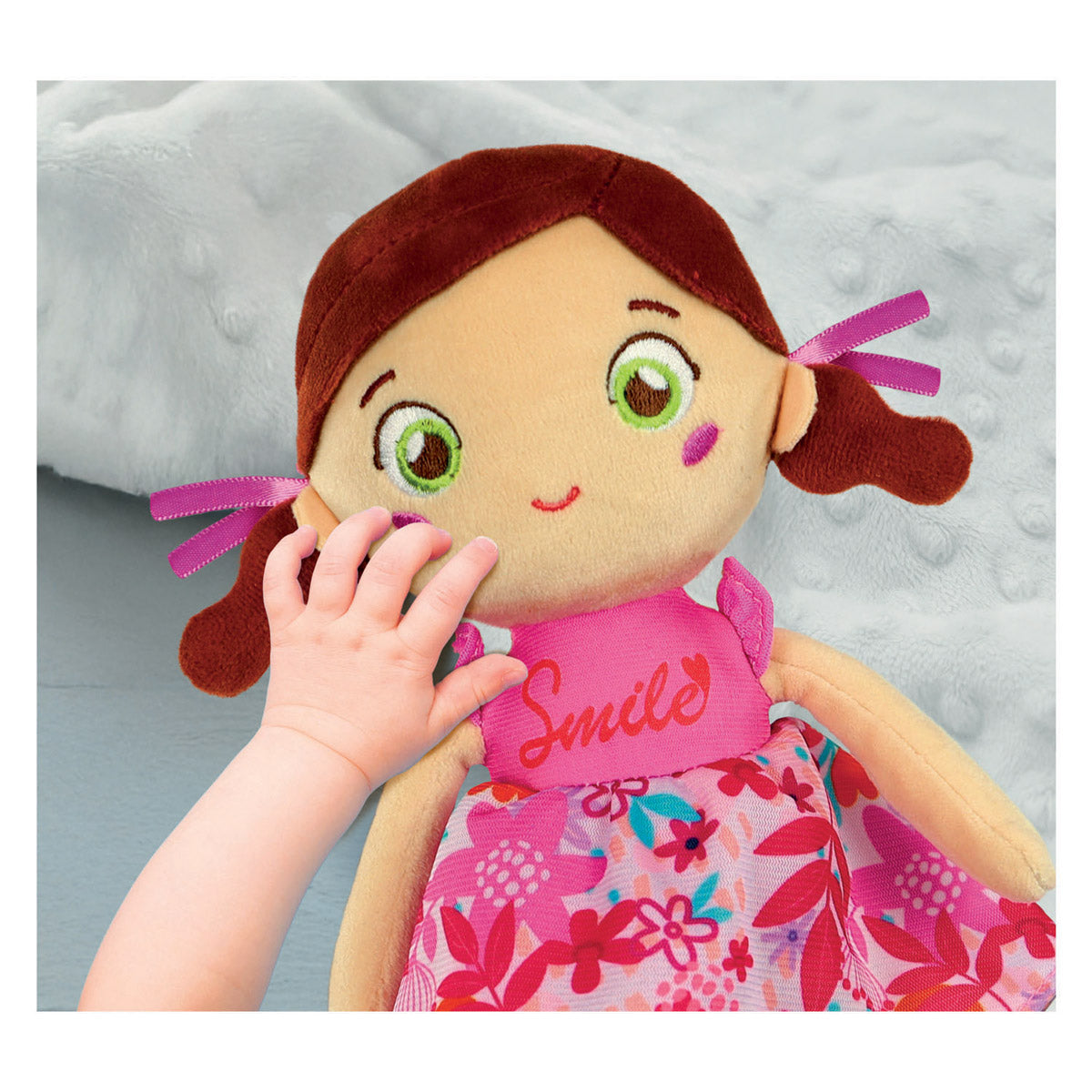 Clementoni Baby Soft Plush Doll Pink Lilly
