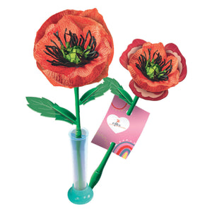 Clementoni Idea Make Your Own Flowers - Poppy