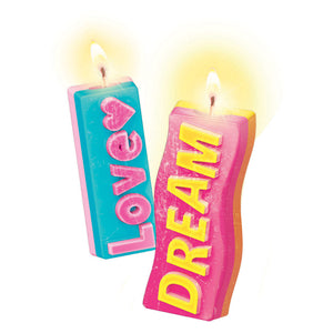 Clementoni Idea Create Your Own Candles - message