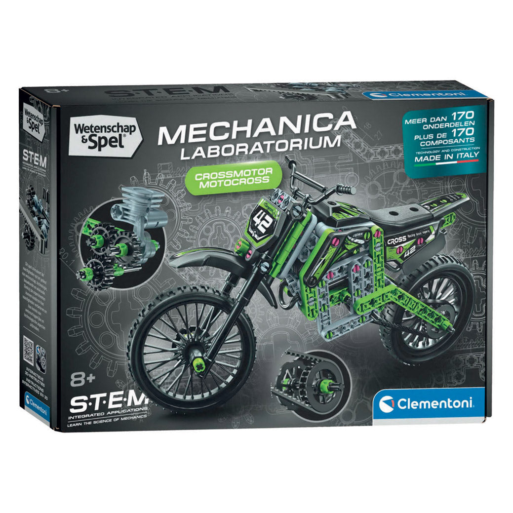 Clementoni science game dirt bike - 170+ pcs.