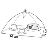 Westmark Fly Hood 34x34 cm | 2 stk