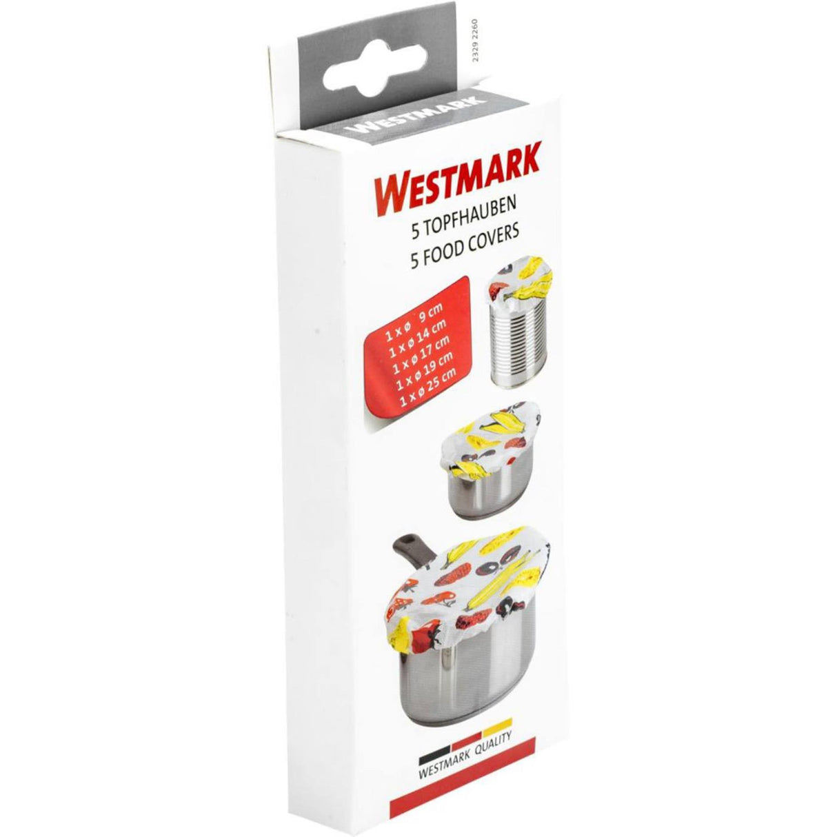 Westmark afdekhoesjes set a 5 stuks