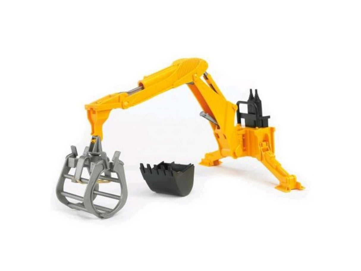 Bruder hydraulic crane with grab