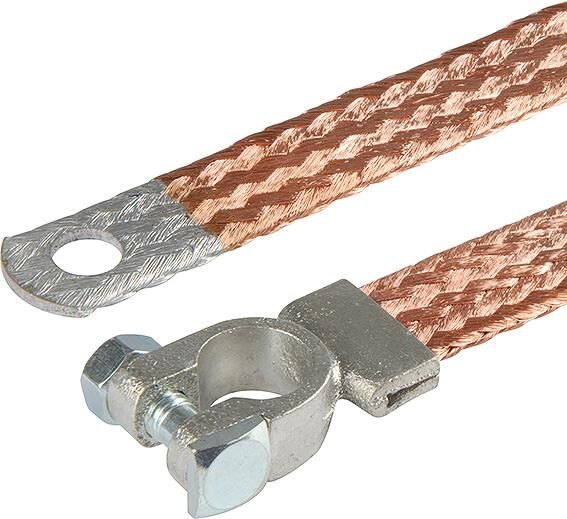 Herth+buss ground strap batt.ground straps 500mm2 m.terminal block
