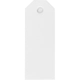 Creativ company manila labels, size 3x8 cm, 220 g, white, 20 pieces in a box